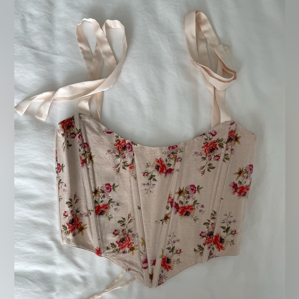 V. Chapman Fiore Corset Top